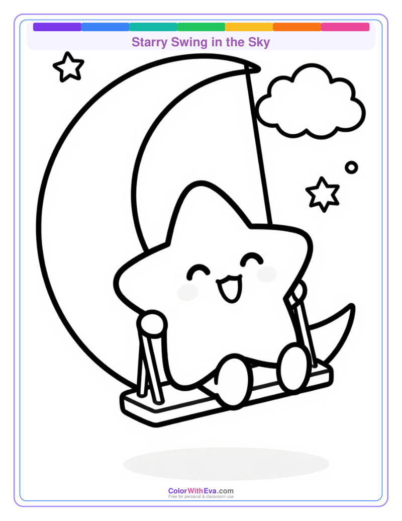 Starry Swing in the Sky preview