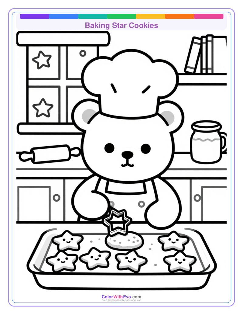 Baking Star Cookies preview