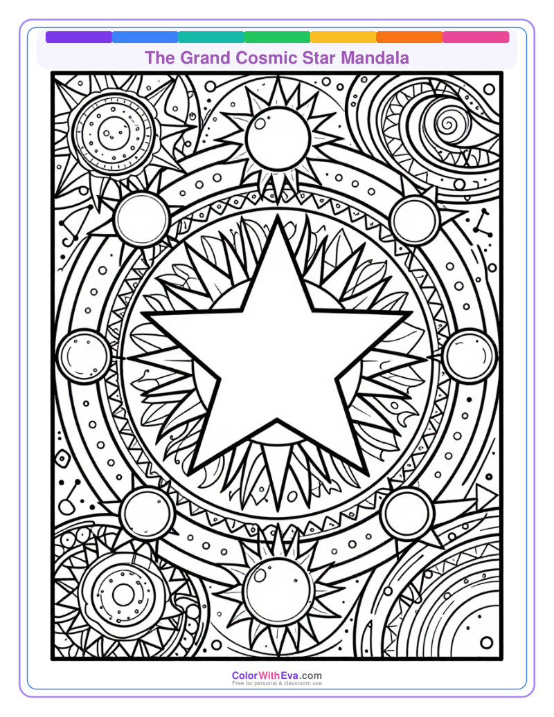 The Grand Cosmic Star Mandala preview