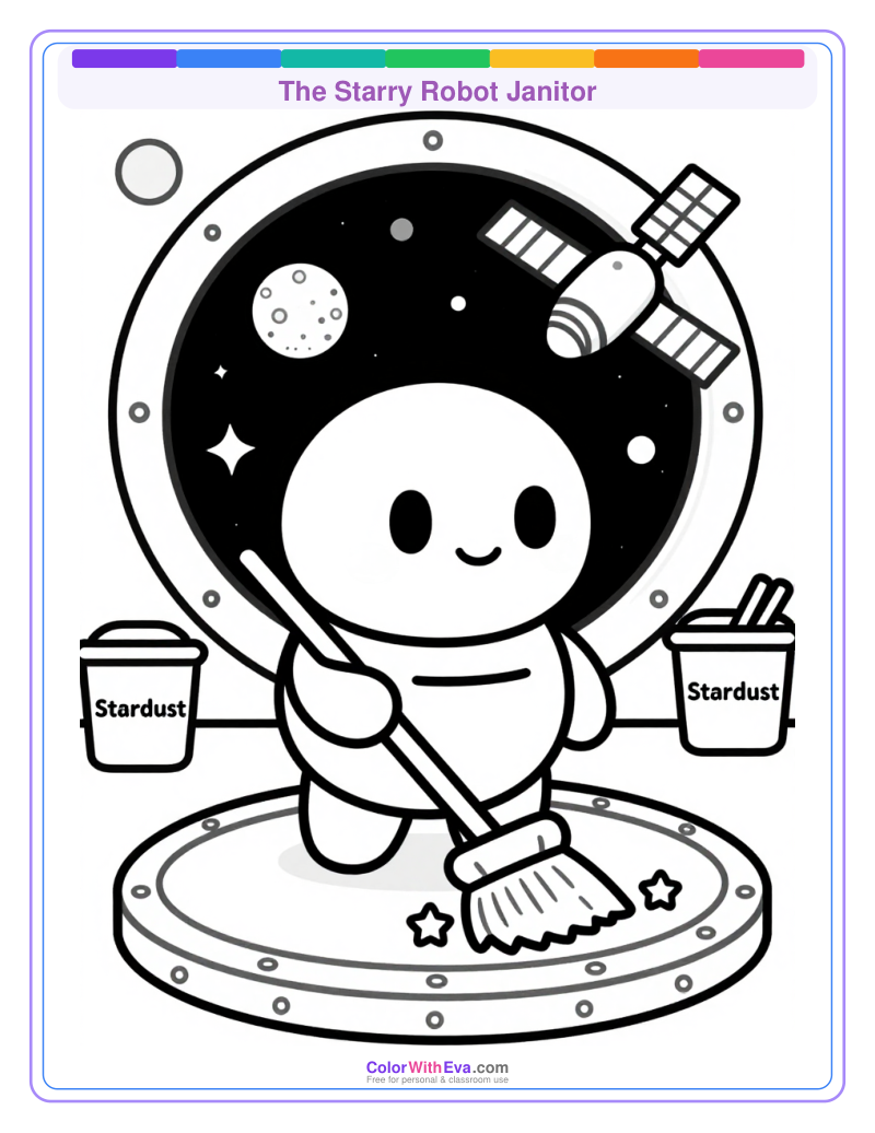 The Starry Robot Janitor preview