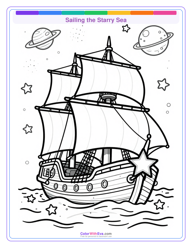 Sailing the Starry Sea preview