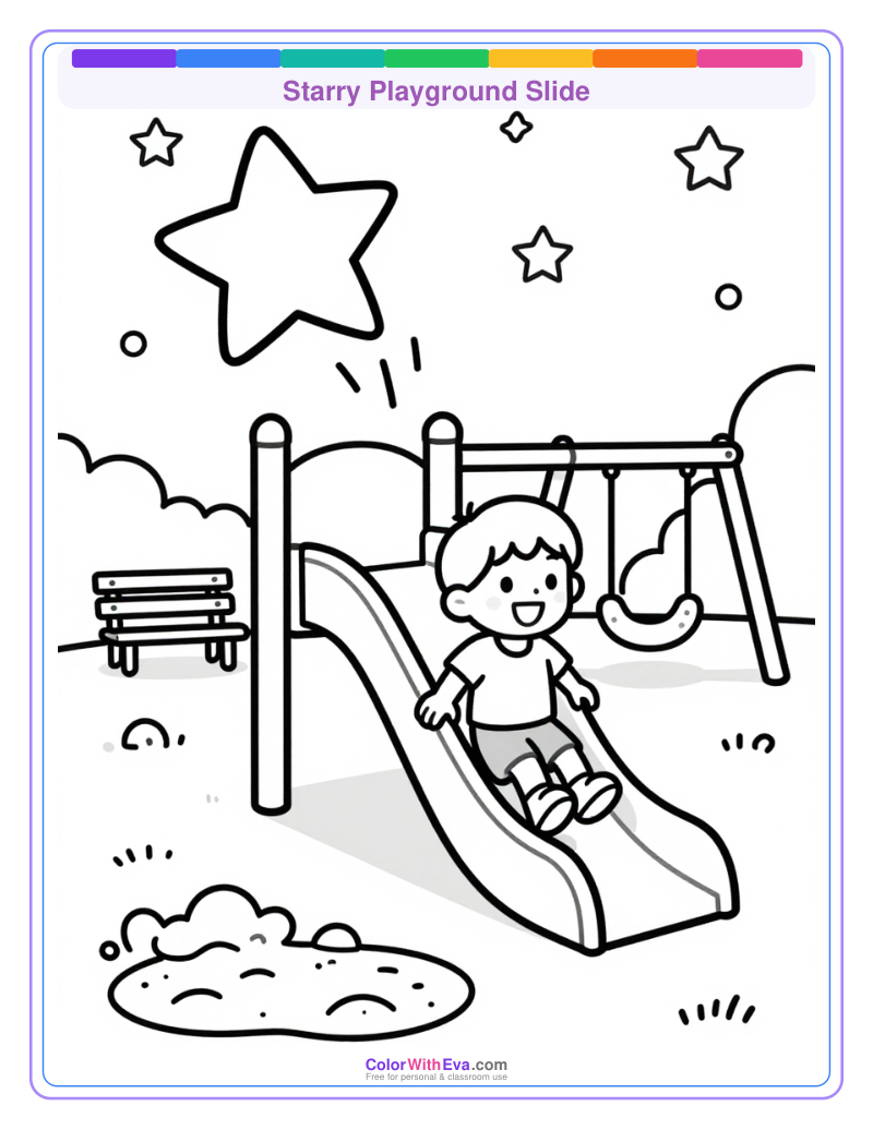 Starry Playground Slide preview