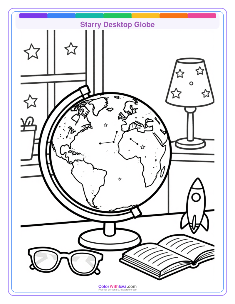 Starry Desktop Globe preview