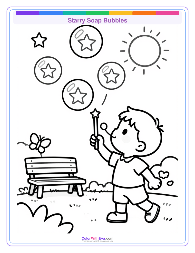 Starry Soap Bubbles preview