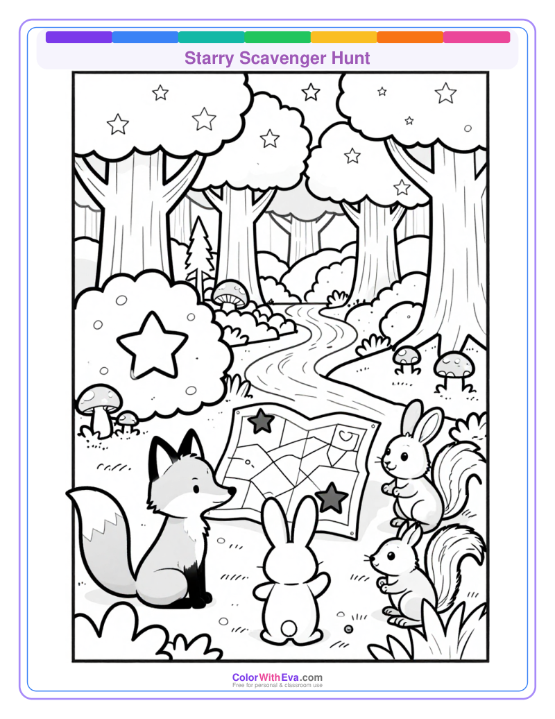 Starry Scavenger Hunt preview