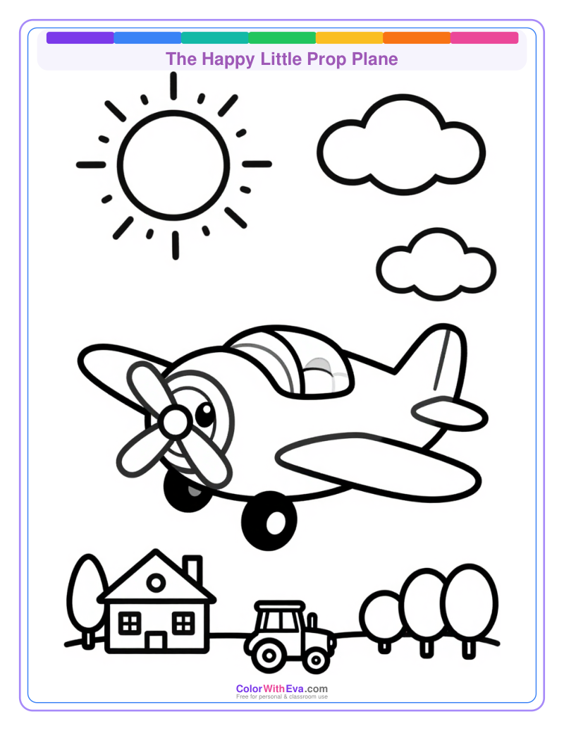 The Happy Little Prop Plane preview