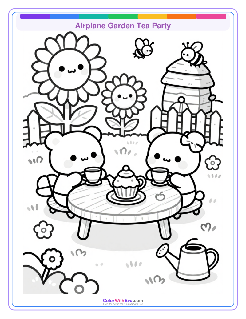 Airplane Garden Tea Party thumbnail