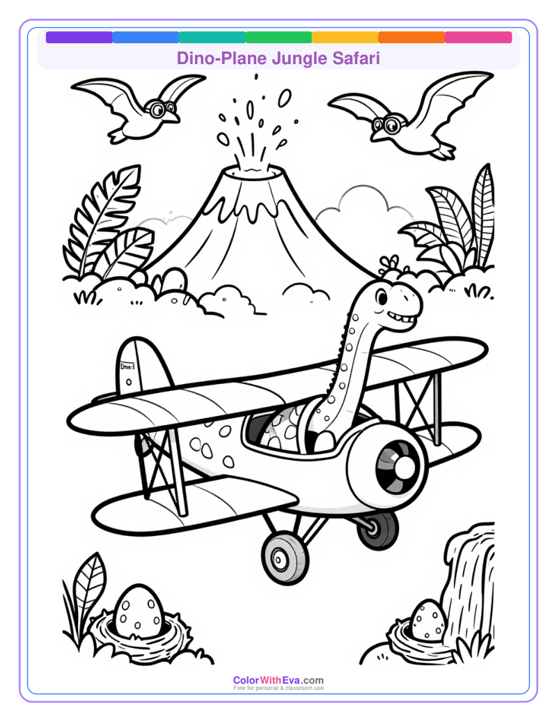 Dino-Plane Jungle Safari thumbnail