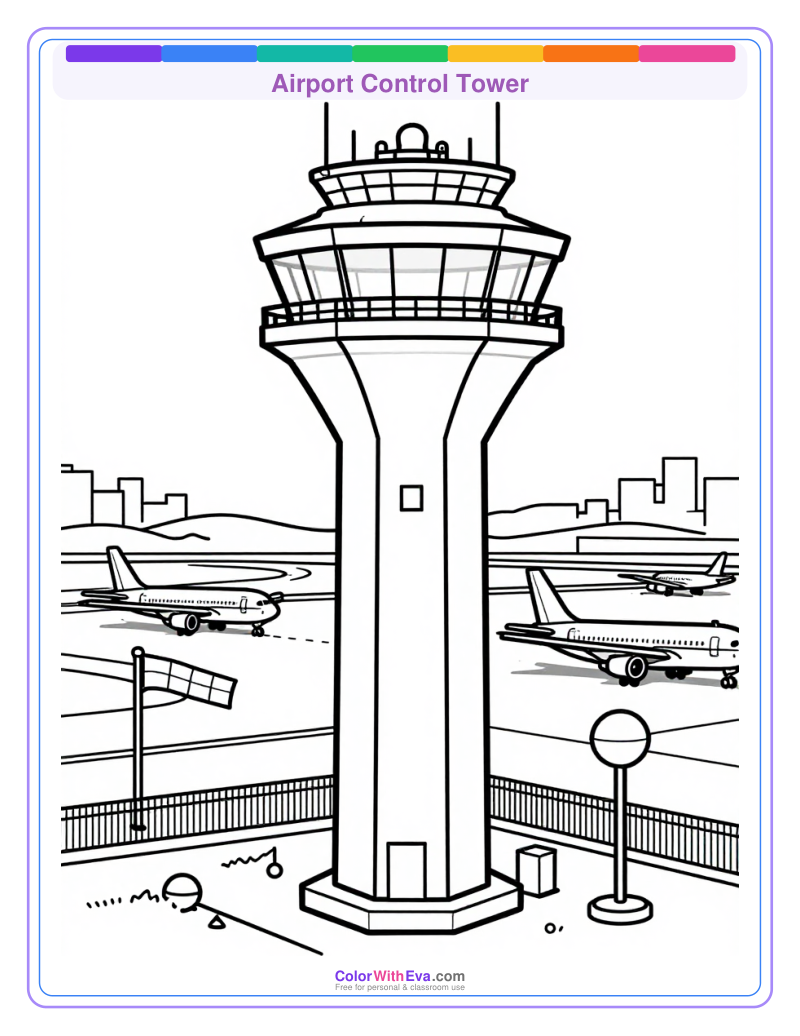Airport Control Tower preview