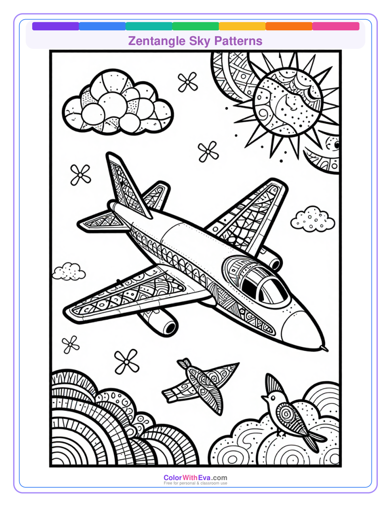 Zentangle Sky Patterns thumbnail