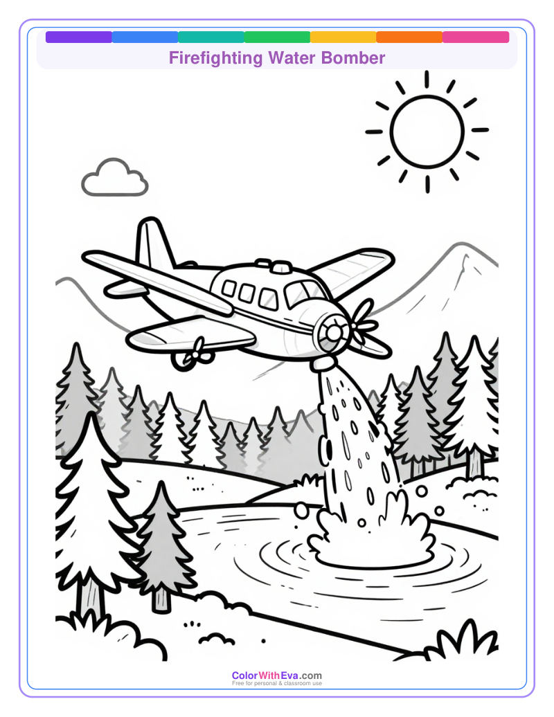 Firefighting Water Bomber preview