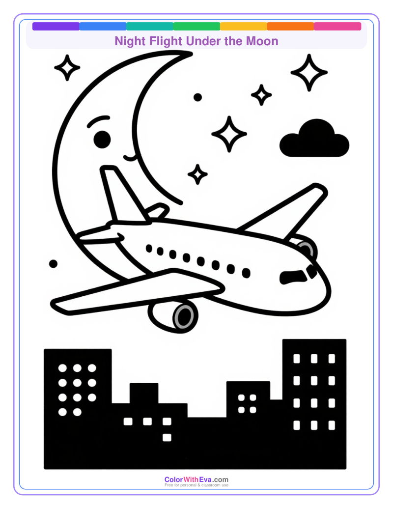 Night Flight Under the Moon preview