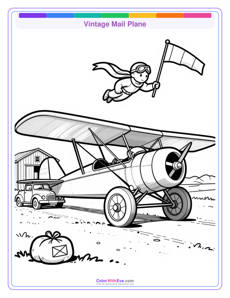 Vintage Mail Plane thumbnail