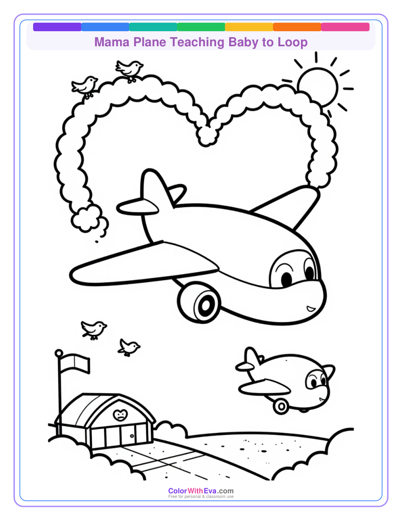 Mama Plane Teaching Baby to Loop thumbnail