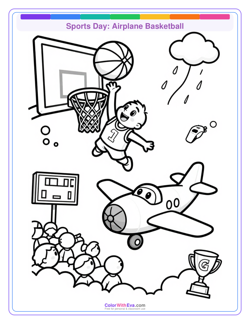 Sports Day: Airplane Basketball thumbnail