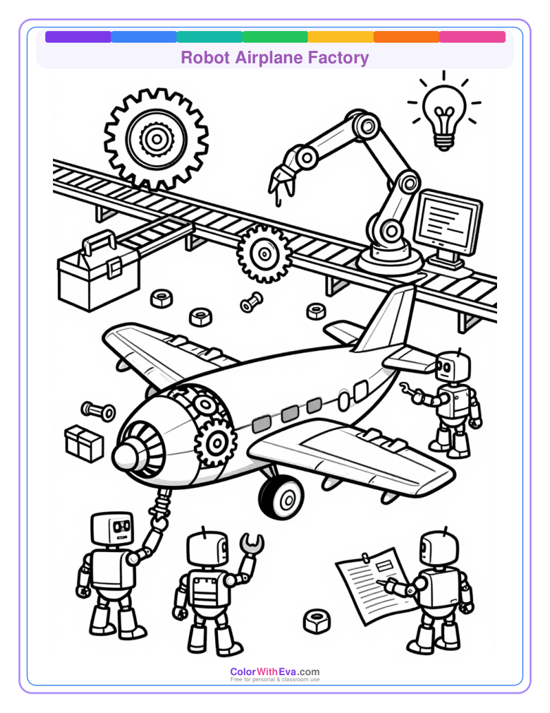 Robot Airplane Factory thumbnail