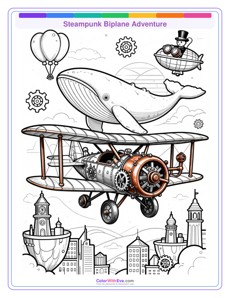 Steampunk Biplane Adventure thumbnail