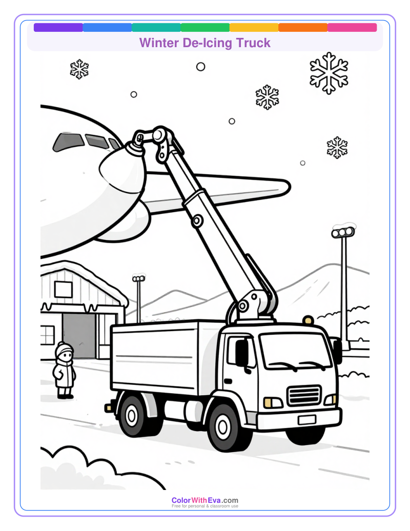 Winter De-Icing Truck preview