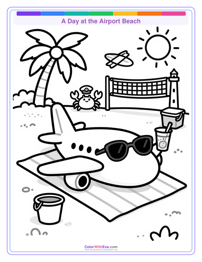 A Day at the Airport Beach thumbnail
