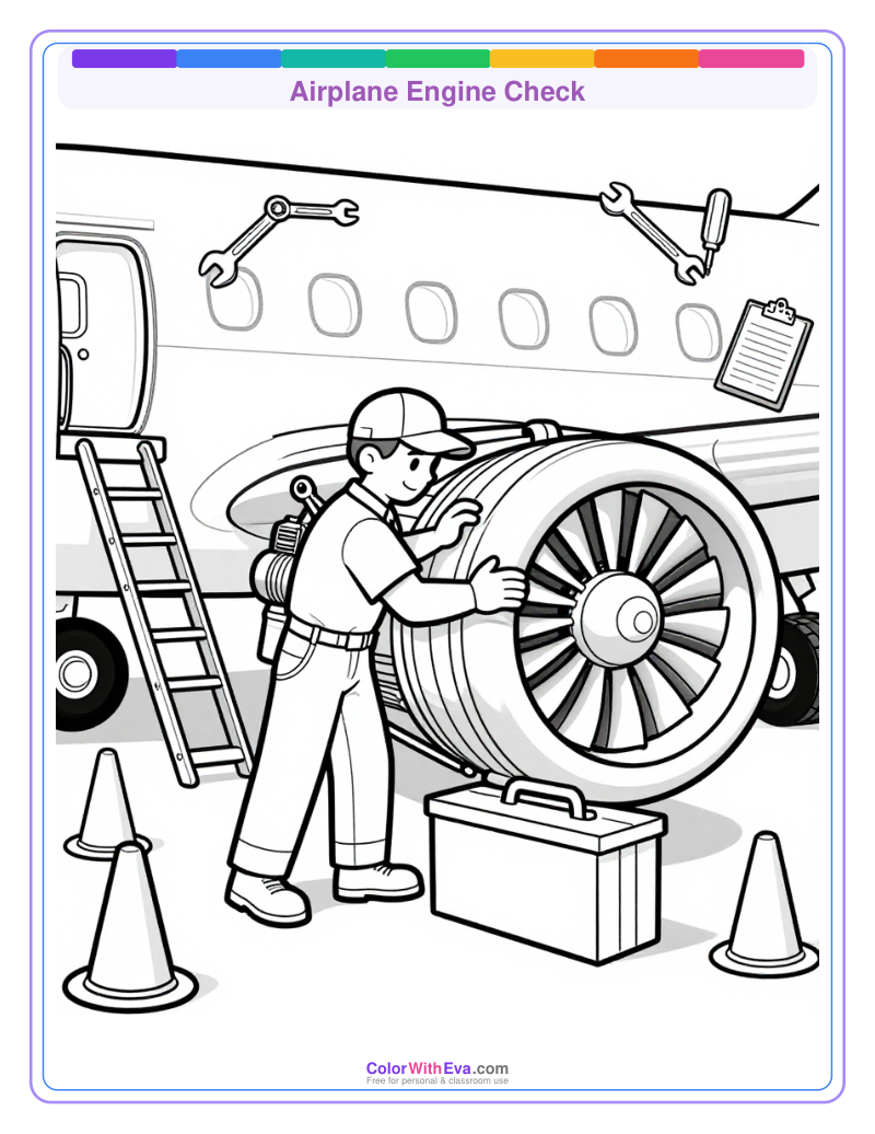 Airplane Engine Check preview