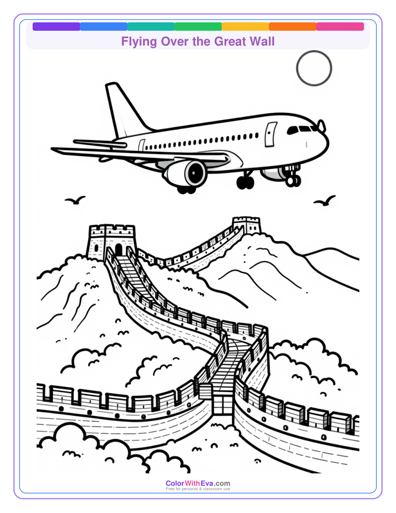 Flying Over the Great Wall preview