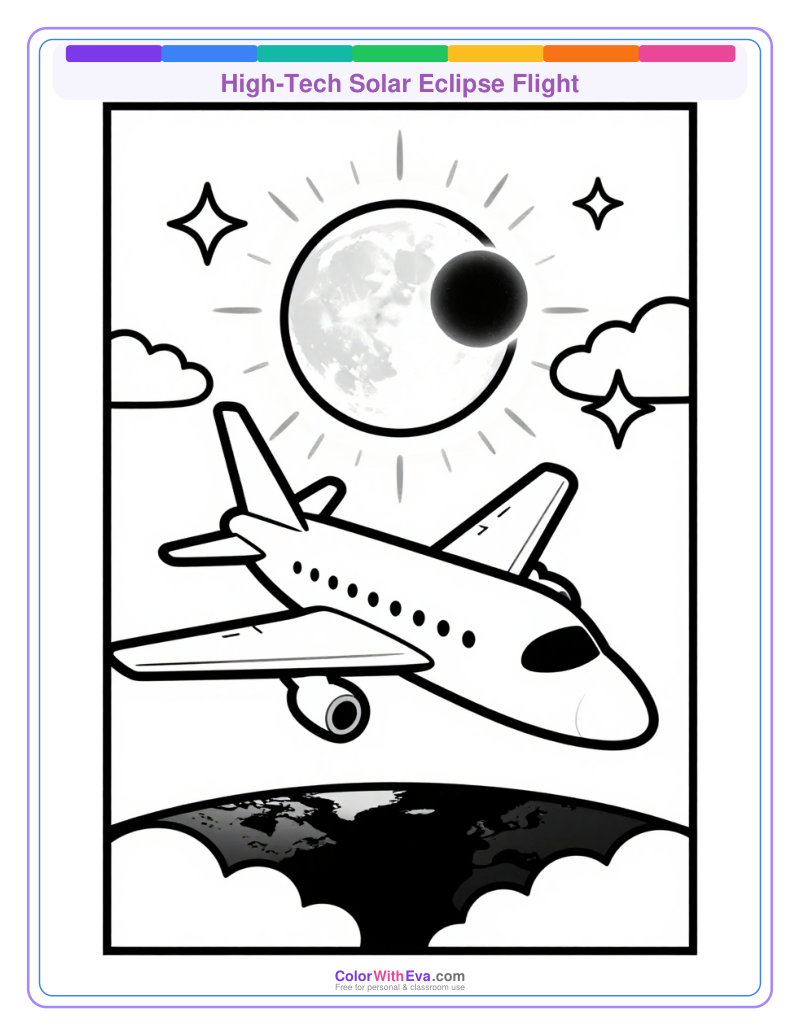 High-Tech Solar Eclipse Flight preview