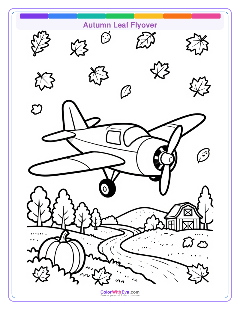 Autumn Leaf Flyover preview