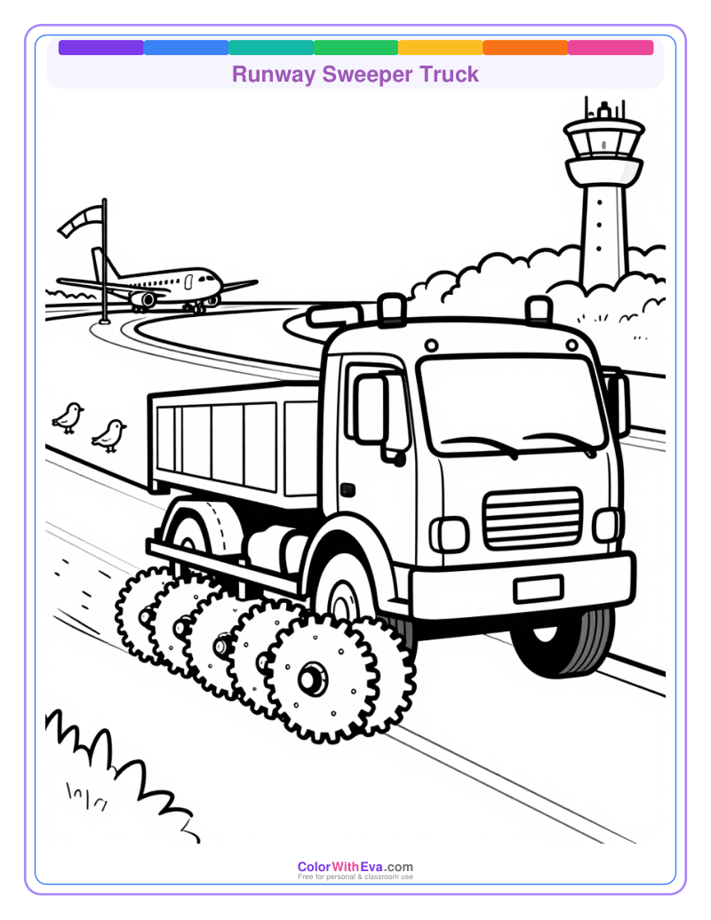 Runway Sweeper Truck preview