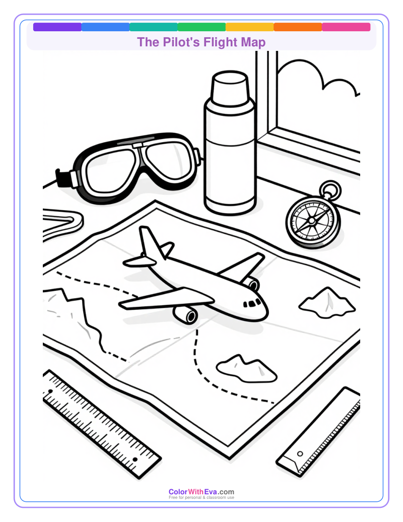 The Pilot's Flight Map preview