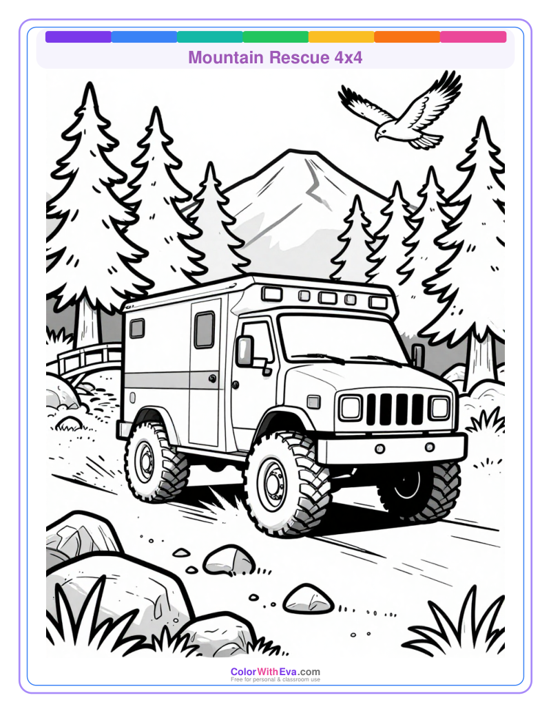 Mountain Rescue 4x4 preview