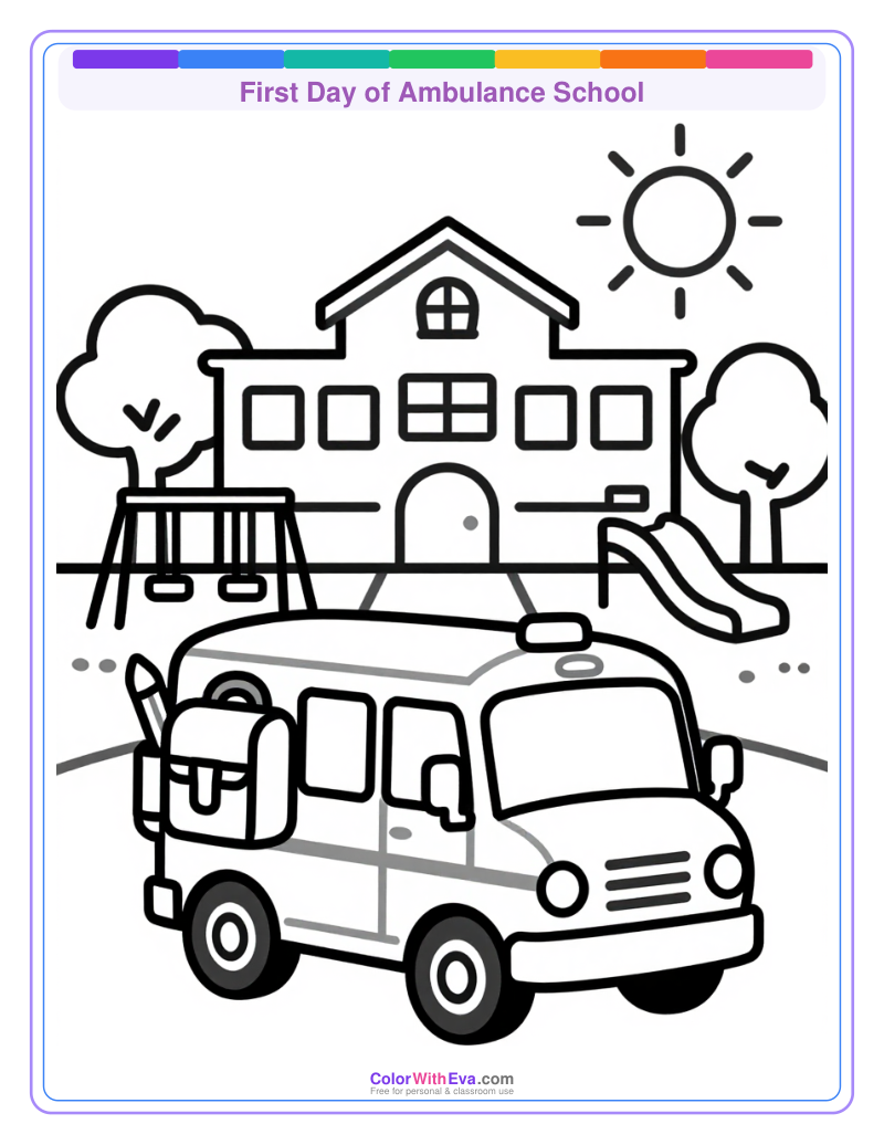 First Day of Ambulance School thumbnail