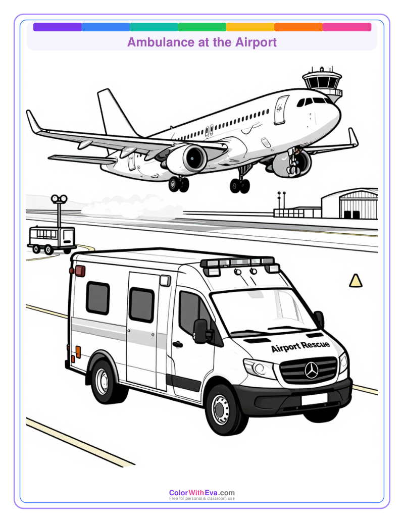 Ambulance at the Airport preview