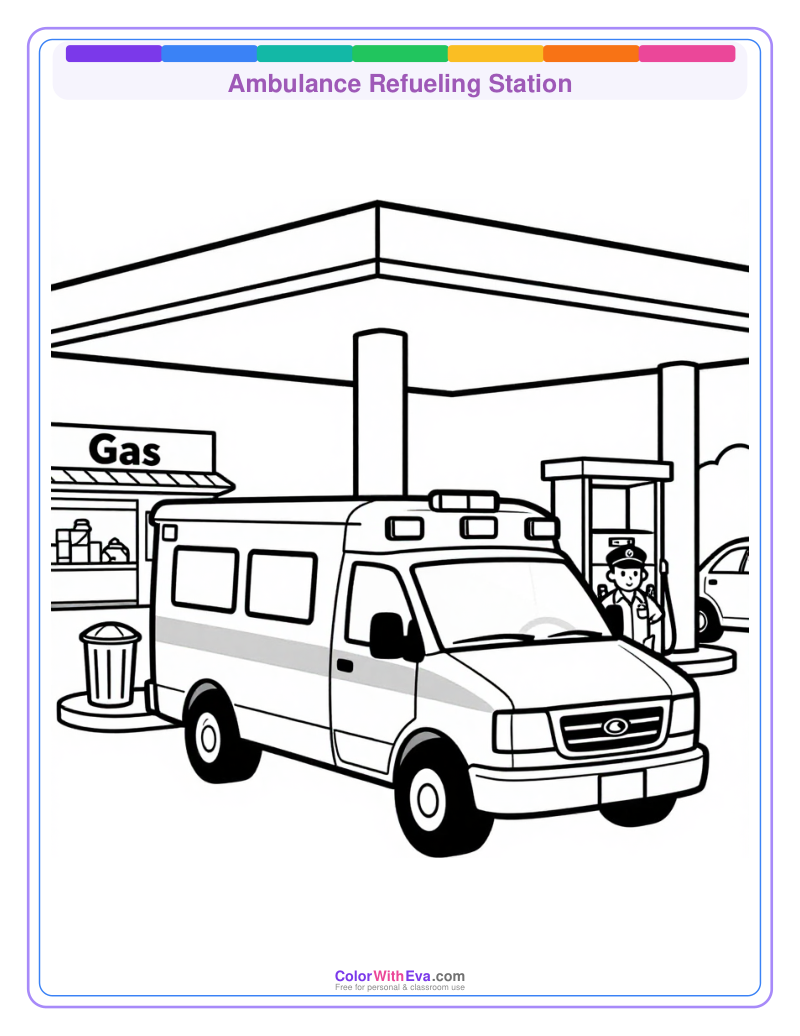 Ambulance Refueling Station preview