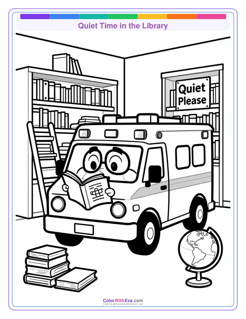 Quiet Time in the Library thumbnail