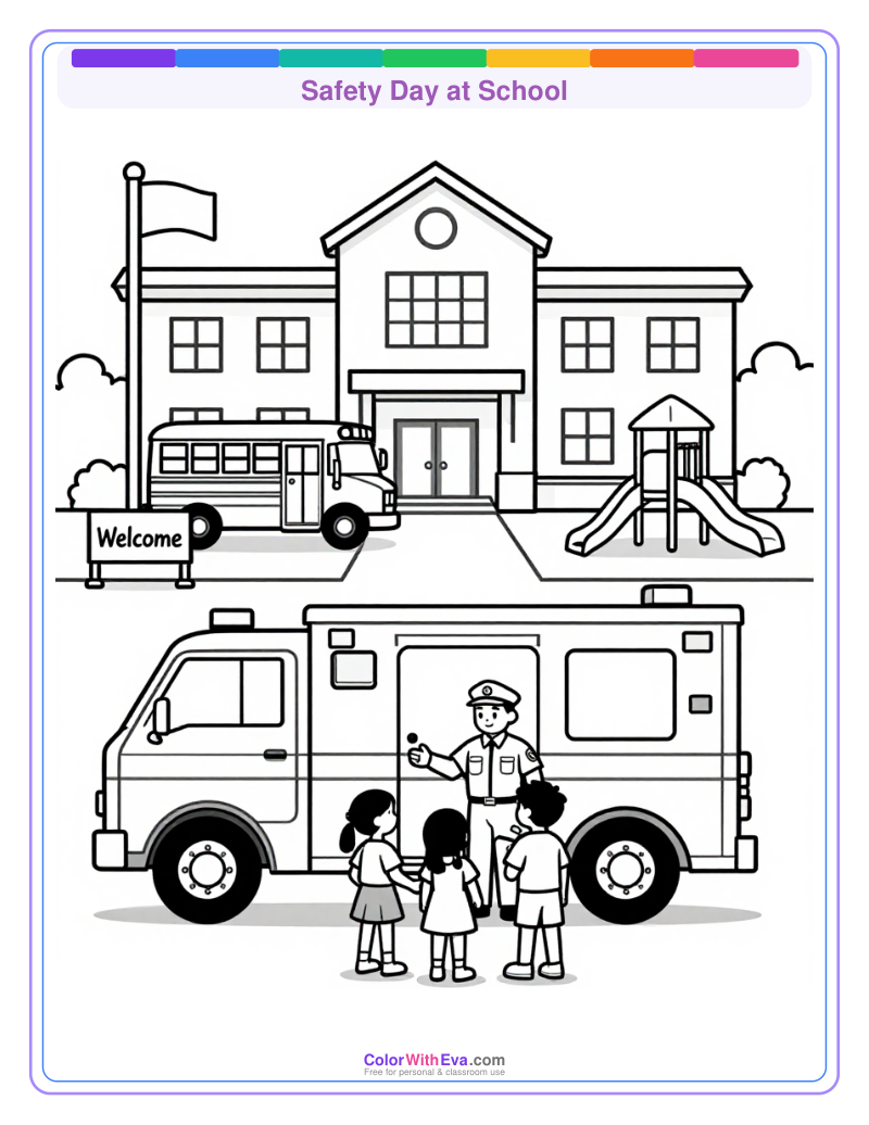 Safety Day at School preview