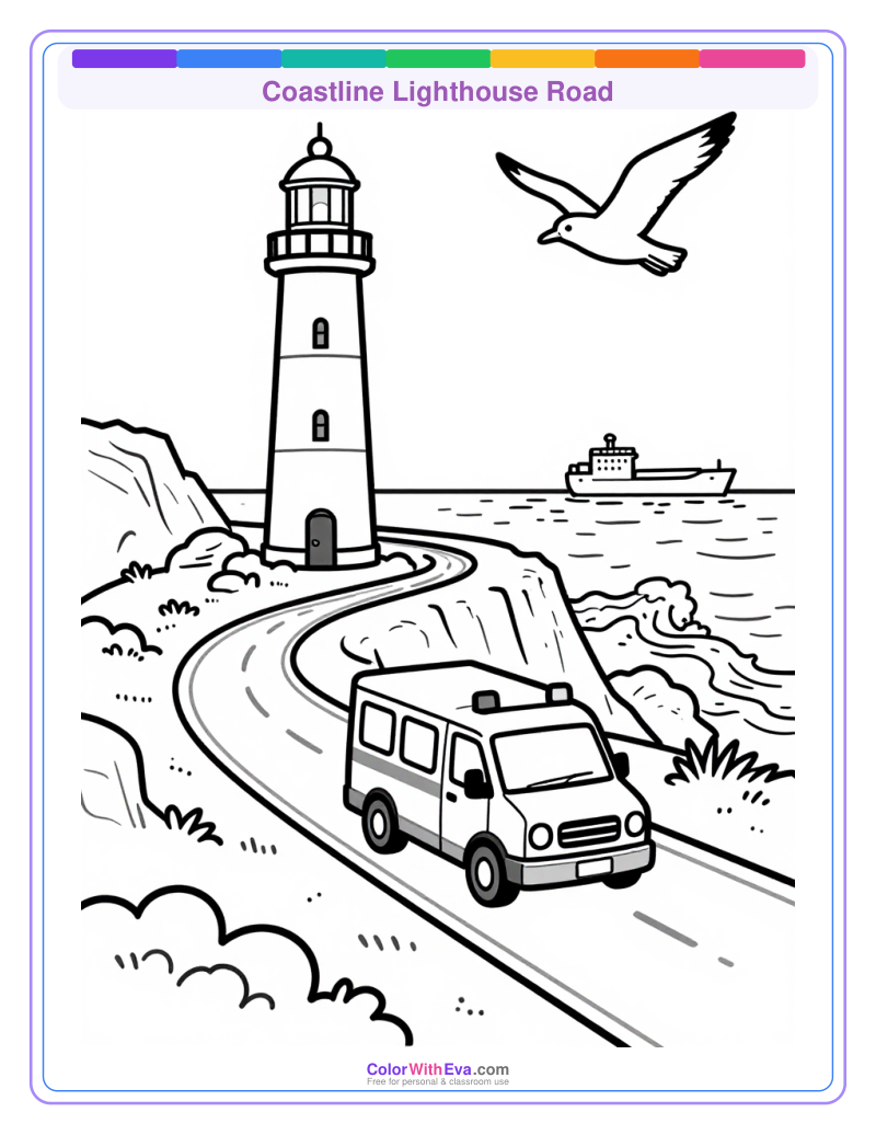 Coastline Lighthouse Road preview
