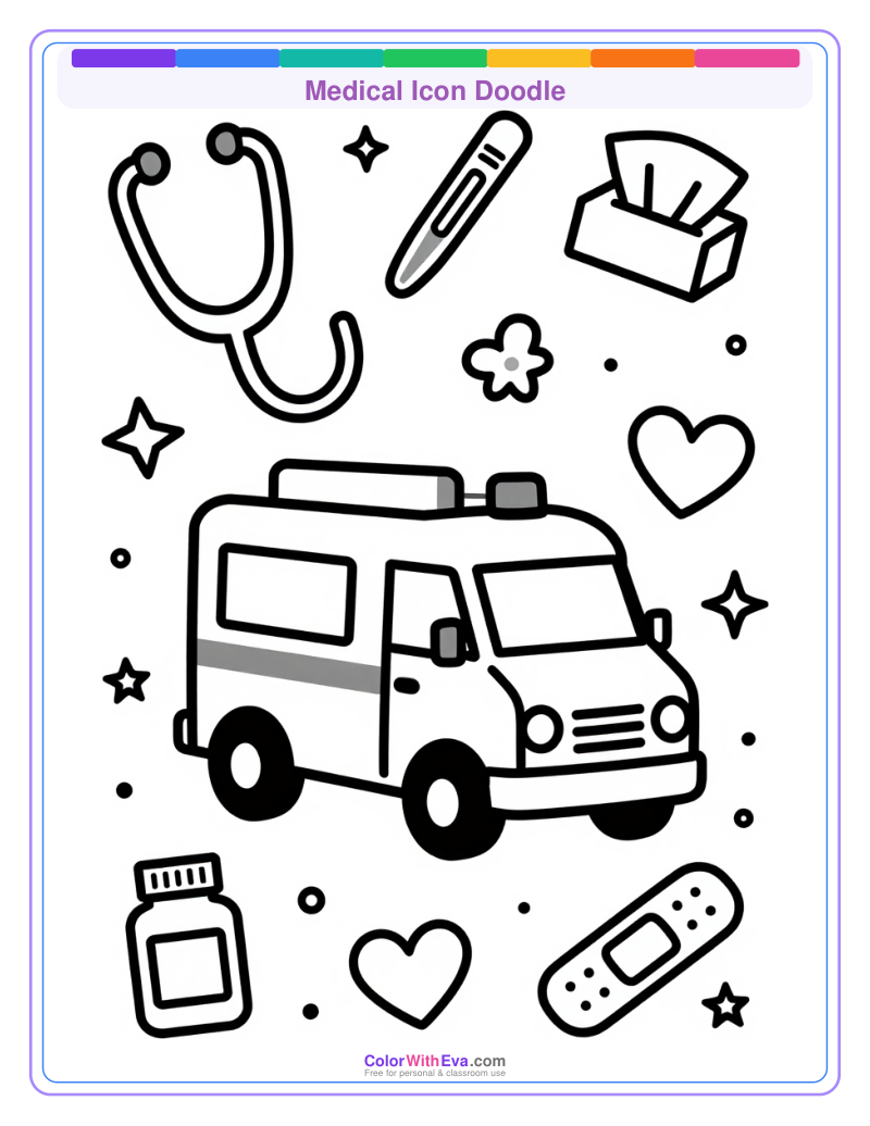 Medical Icon Doodle preview