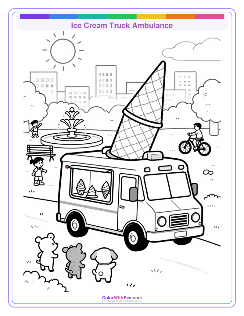 Ice Cream Truck Ambulance thumbnail