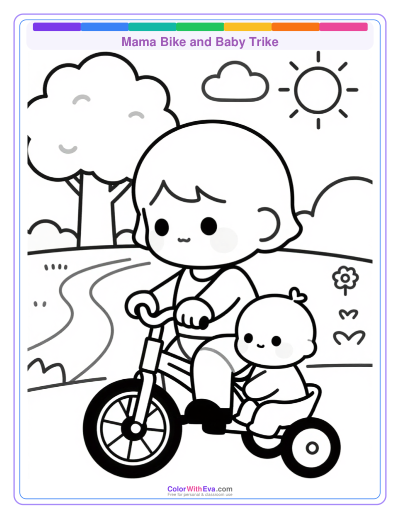 Mama Bike and Baby Trike thumbnail