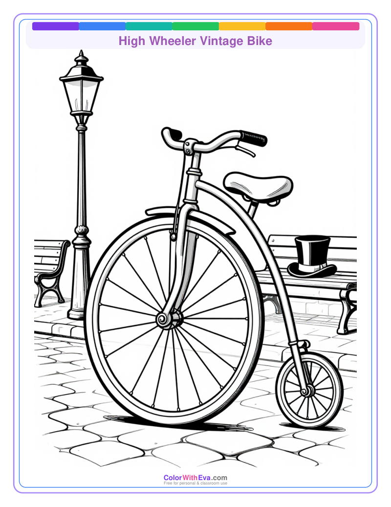 High Wheeler Vintage Bike thumbnail