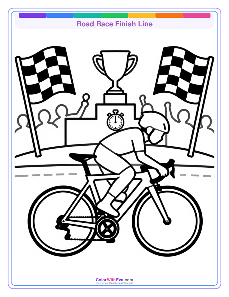 Road Race Finish Line preview