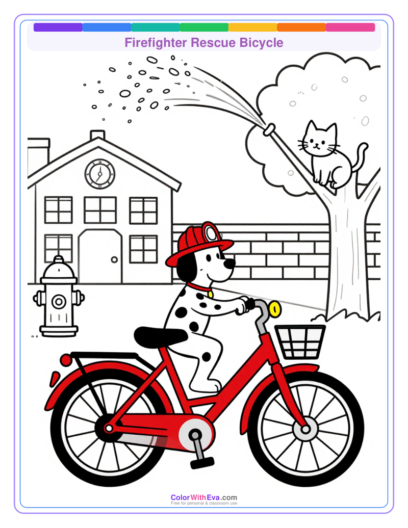 Firefighter Rescue Bicycle thumbnail