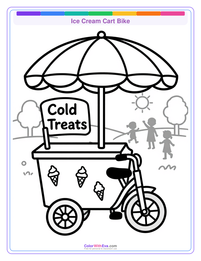 Ice Cream Cart Bike preview