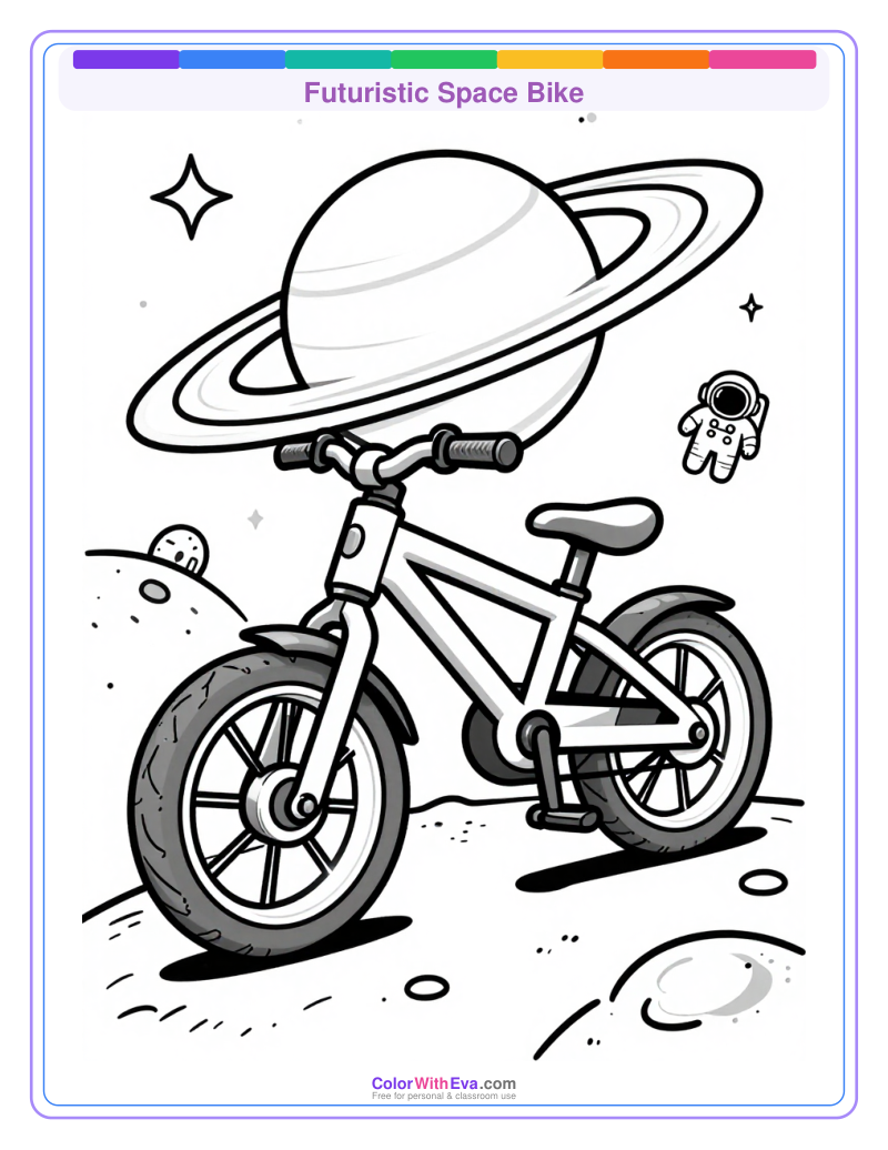 Futuristic Space Bike preview