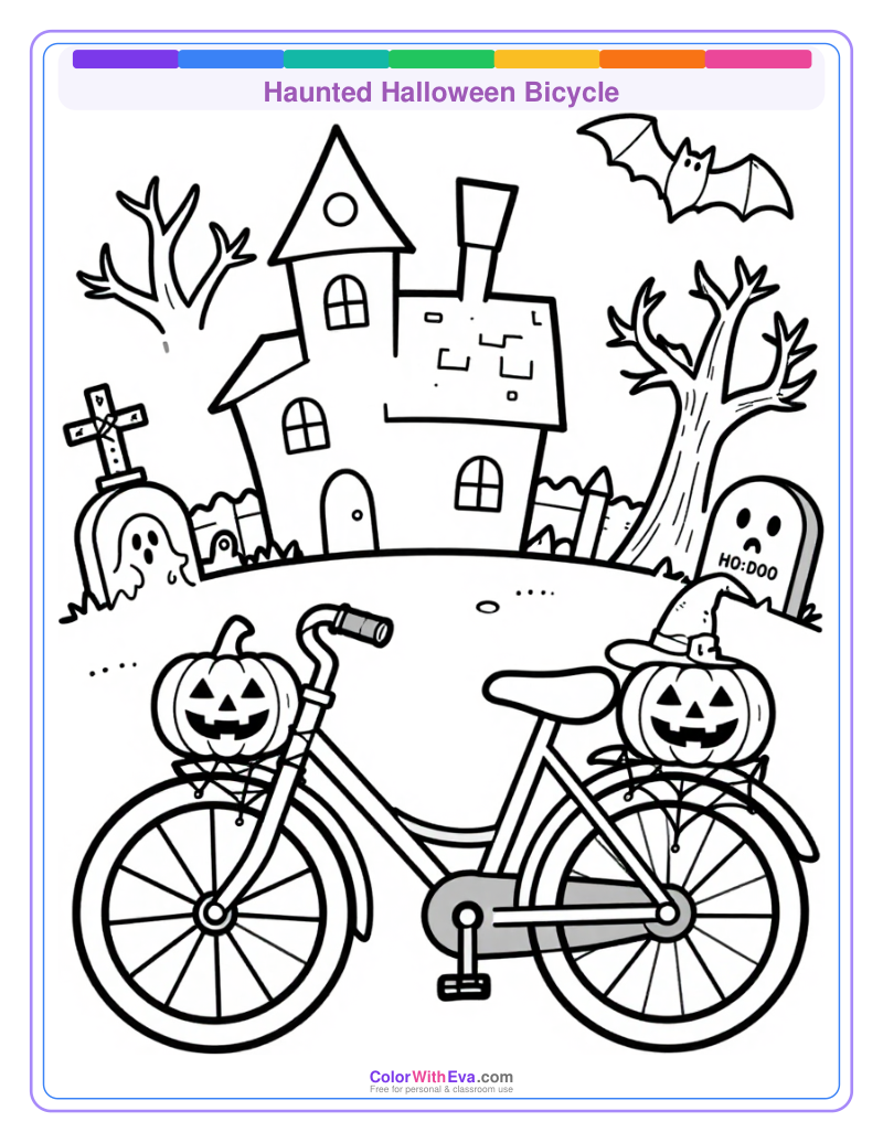 Haunted Halloween Bicycle thumbnail
