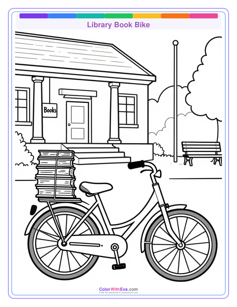 Library Book Bike preview