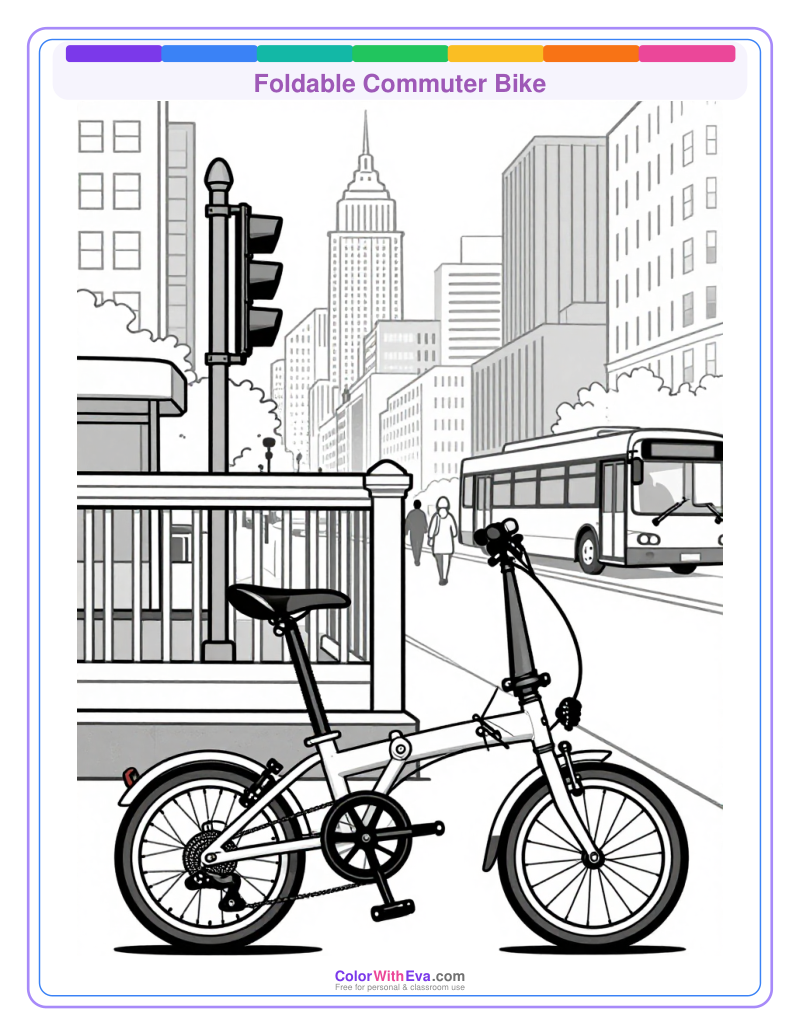 Foldable Commuter Bike preview