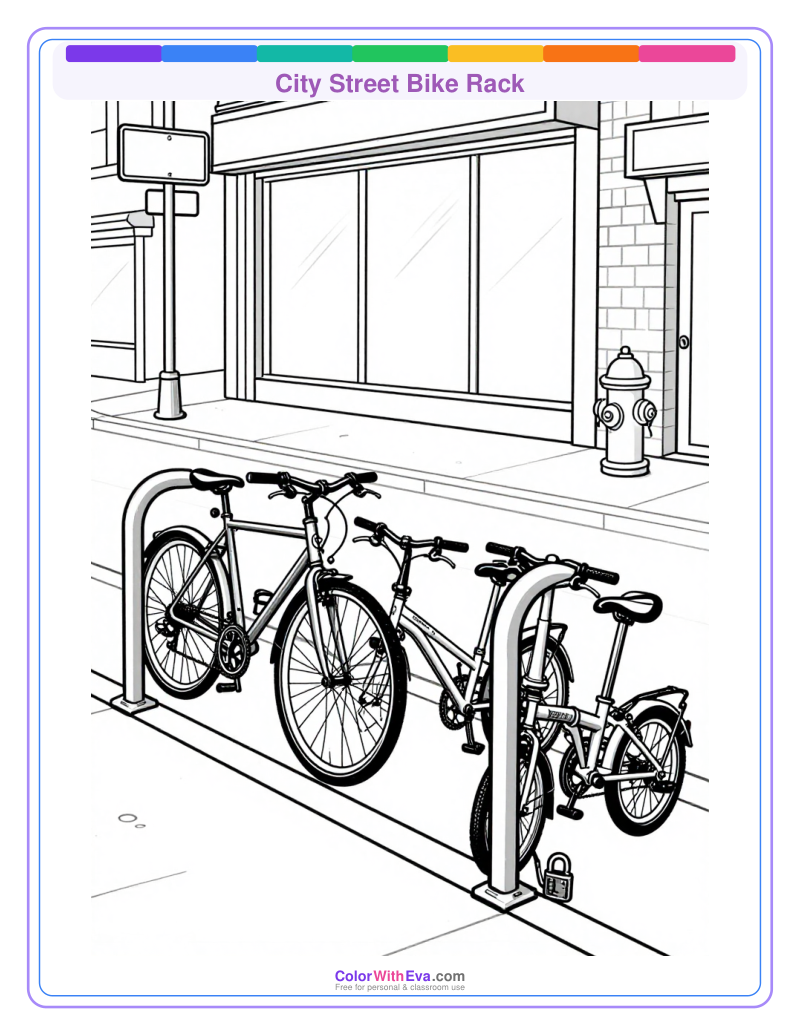 City Street Bike Rack preview