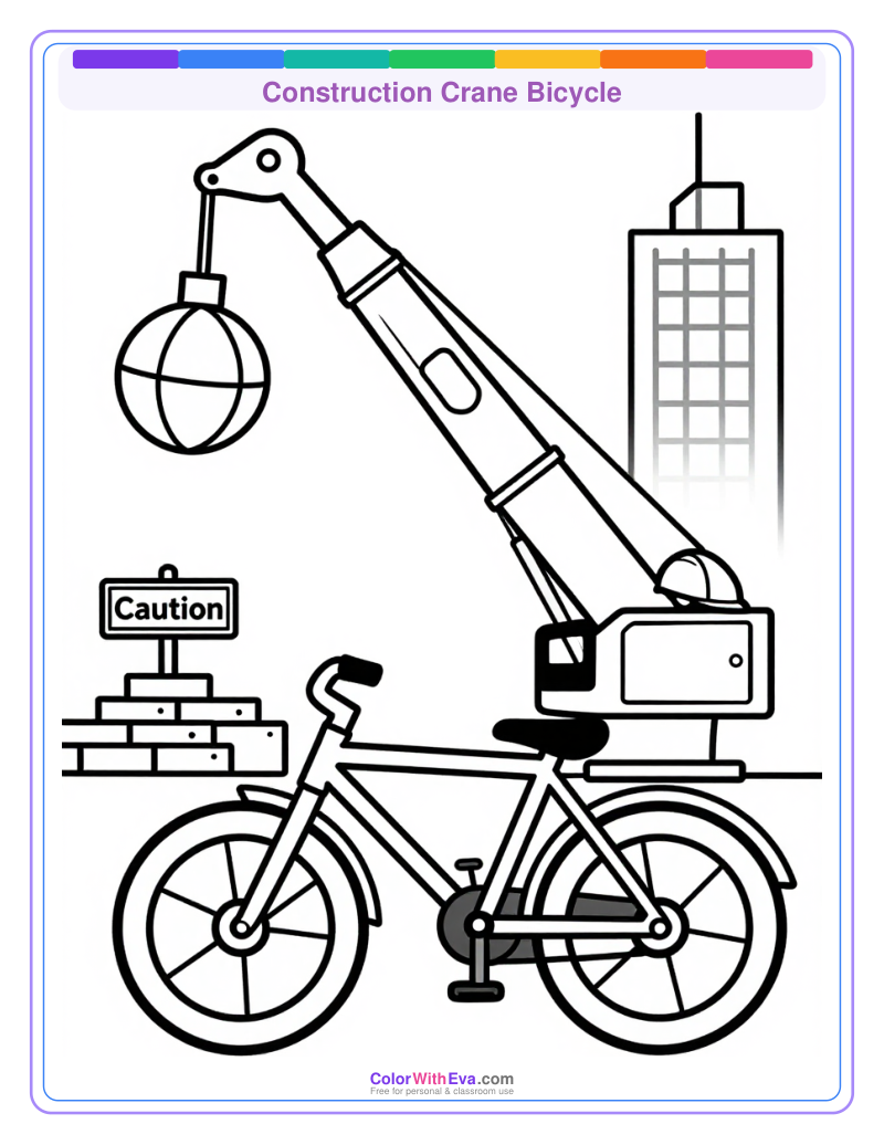 Construction Crane Bicycle thumbnail