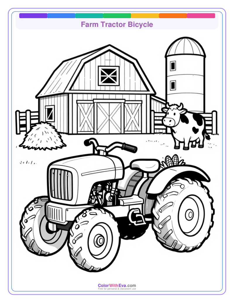 Farm Tractor Bicycle thumbnail